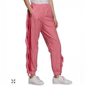Adidas Originals Pink Fringe Pants RARE M